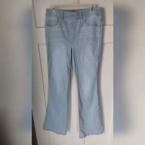 Spanx Denim Flare Women Medium Pull-On Jeans Retro Light Wash  High Rise 20348R